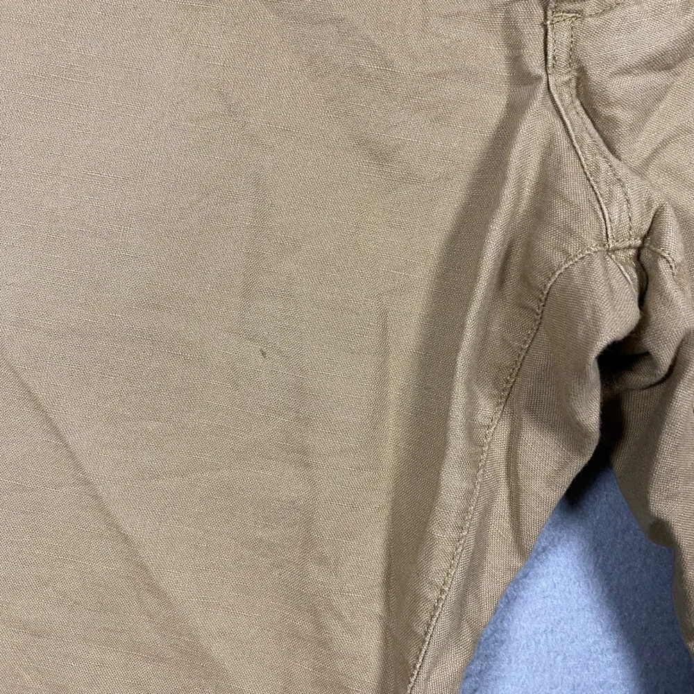 Banana Republic Linen Blend Pants Mens 33x34 Tan Chino Beach Casual